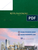 Brosur Kota Podomoro