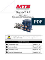Matrix AP: 208V - 690V Technical Reference Manual