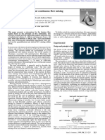 Bessoth, F. G. (1999) - Microstructure For Efficient Continuous Flow Mixing