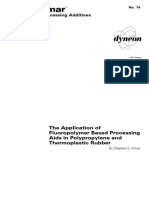 Dynamar: The Application of Fluoropolymer Based Processing Aids in Polypropylene and Thermoplastic Rubber