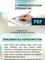 Sosialisasi Pendokumentasian Keperawatan 2019