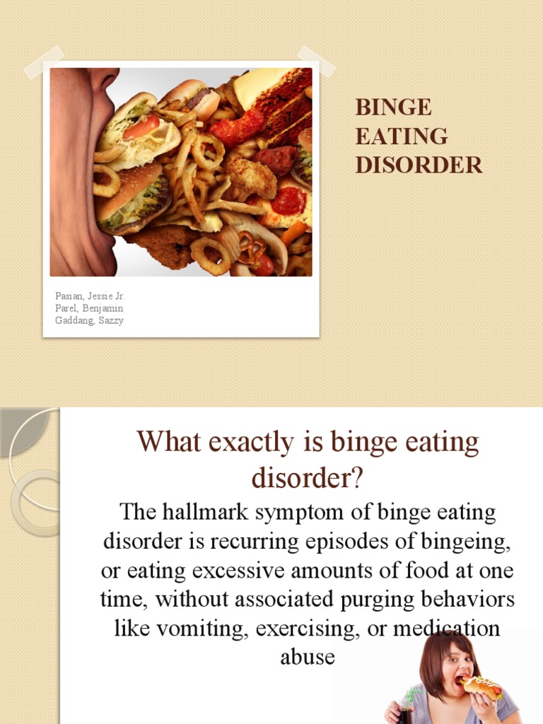 Binge Eating Disorder Activity 3, Final | PDF | Binge Eating Disorder ...
