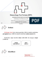 Hemorrhage Post Partum (HPP) : Pembimbing: Dr. Dwi Rahmawaty, SP - OG