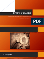 Perfil Criminal Psicopata PDF