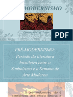 Pré Modernismo