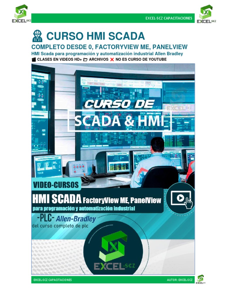 Curso HMI SCADA Completo desde 0 | PDF | Tecnología
