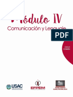 Módulo IV Curso Comunicación y Lenguaje Ciclo Común
