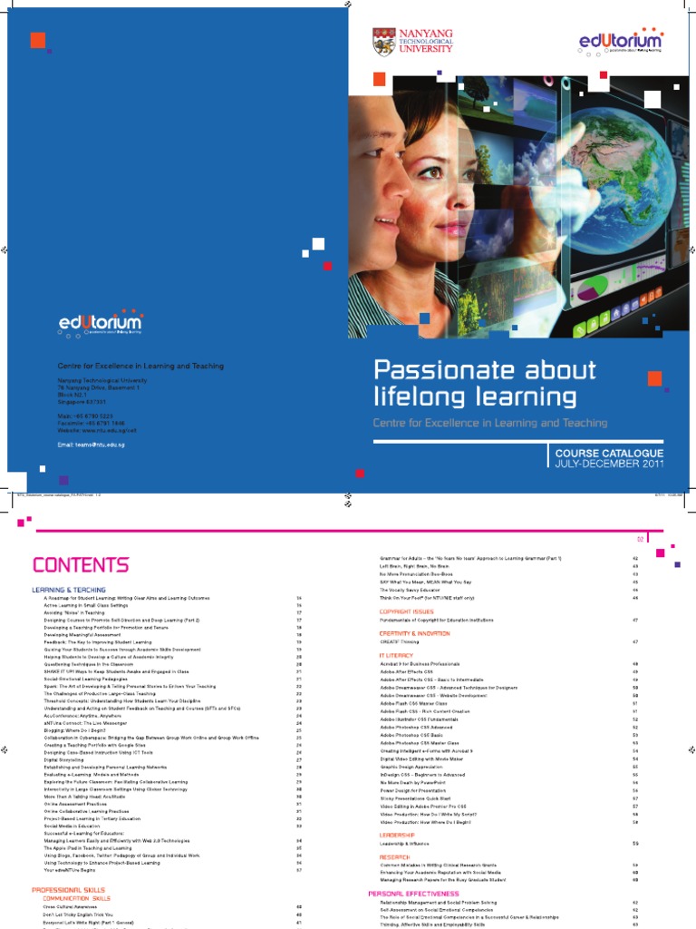 Edutorium Catalogue Jul-Dec 2011 | PDF | Educational Technology | Teachers