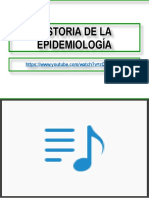 Historia de La Epidemiología (1)