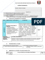 Sesion Aprendizaje Matematica 3