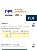 Introduction To Descriptive Statistics: K S Deepika