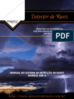 SPDA - Manual Do Sistema de Detecção de Descargas Atmosféricas - SOS Raios - 2022