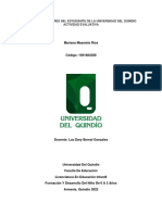 Derechos y Deberes Del Estudiante de La Universidad Del Quindio Actividad Evaluativa