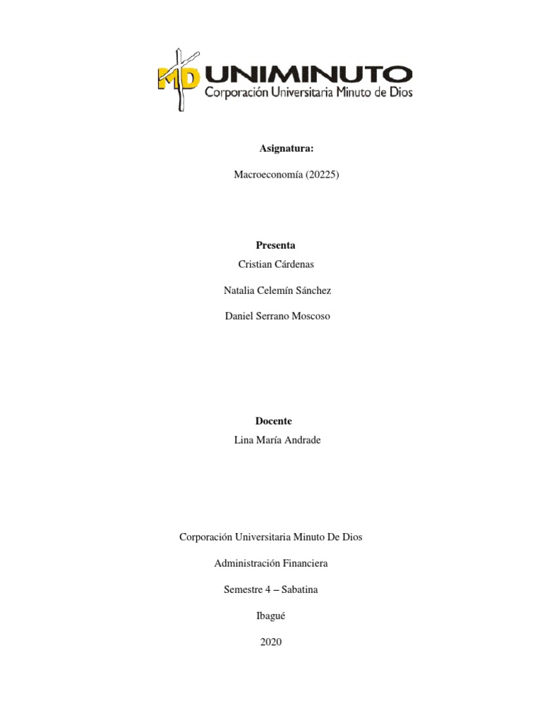 Macroeconomia Mapa Conceptual Pdf Macroeconómica Ciencias Económicas