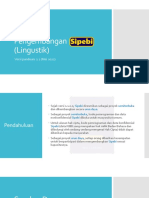 Panduan Mengembangkan Sipebi (Linguistik)