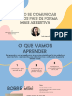 Como Se Comunicar Com Os Pais de Forma Mais Assertiva