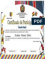 Certificado Aguayo Musica Mayra