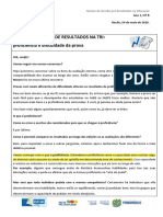 Comparabilidade de Resultados Na TRI #03 e 04 de 05-20