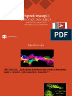 Espectroscopia TAREA QUIMICA ISI 5