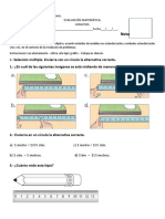 Medición longitud objetos