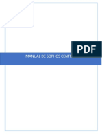 Manual Sophos Central