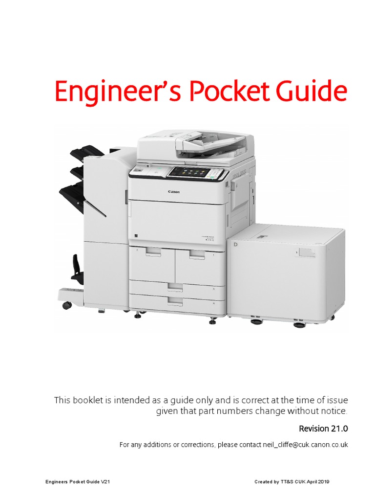Canon Engineers Handbook V21 | PDF | Office Work | Electrical.