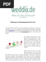 Bonboniere Und Hochzeitssprueche Fuer Ihr Fest