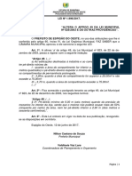 Lei altera artigo sobre pé-direito mínimo em edificações de Espigão do Oeste