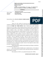 Tribunal de Justiça Do Estado de São Paulo: Processo Digital Nº: Classe - Assunto Requerente: Requerido
