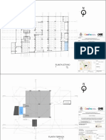 Planta Sótano 1: "Const. Edificio Municipal D.10 Estudio de Diseño Técnico de Preinversión" Planta Sótano 1
