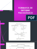 CLASE FORMATO INFORMES