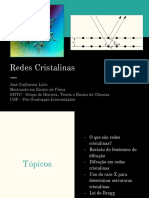 Seminário Redes Cristalinas - Slides - Licio