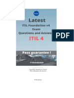 Latest ITIL V4 Exam Questions and Answers