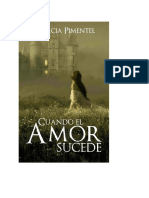 Cuando El Amor Sucede Spanish Edition Marcia Pimentel Z