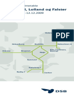 Køreplan - Sjælland, Lolland Og Falster - 11.01.2009-12.12.2009 - DSB