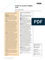 NUTRITIONAL ASSESSMENT OF THE FRAGILE ELDERLY IN PRIMARY CARE