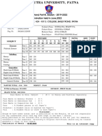 Patliputra University BA Hons Political Science Results