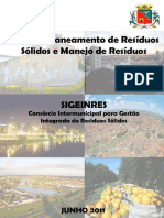Plano Municipal de Residuos Solidos 2011