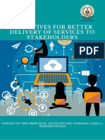 Initiatives For Better Delivery of Services To Stakeholders