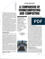 Comparison of Vermicomposting and Composting