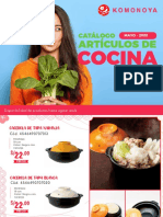 Catálogo Artículos de Cocina - Mayo