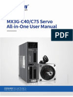 User Manual of Coolmay Servo PLC MX3G-C40 C75 V22.71