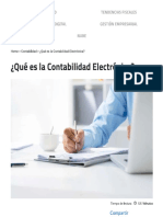 Qué Es La Contabilidad Electrónica