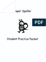 Spelling Packet