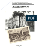 Fundamentos históricos da educação