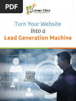 Turn Your Website Into A Lead Generation Machine