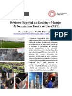 Régimen Especial de Gestión y Manejo NFU PDF