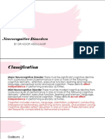 Neurocognitive Disorders: by DR - Noor Abdulamir