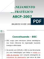 ABCP - Planejamento 2007 - BSC