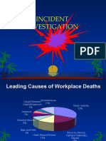 Workplace Incident Investigation Guide